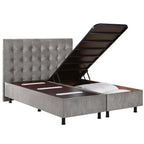 Κρεβάτι με Αποθηκευτικό Χώρο Hauz Nina Malcom 19 Light Grey / 160x200